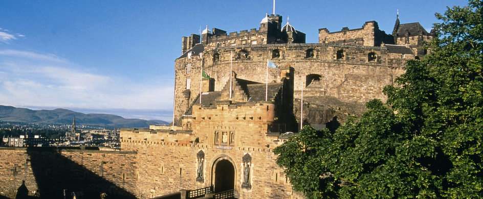 zamek w Edynburgu puzzle online