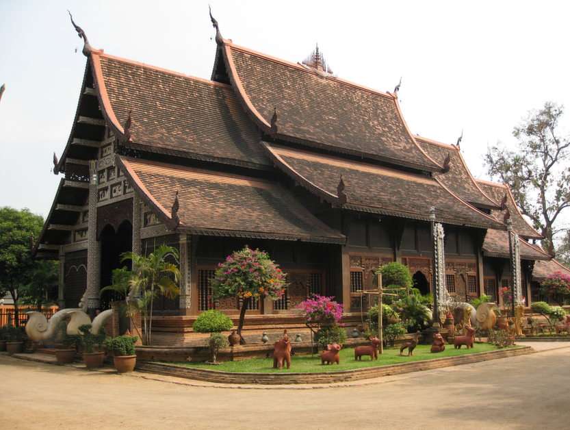 świątynia w Tajlandii puzzle online