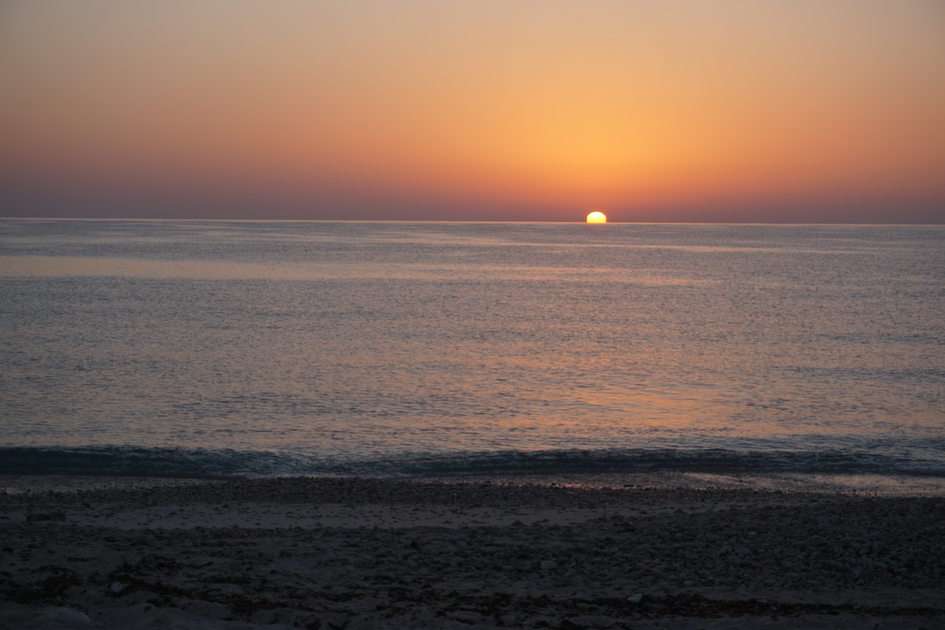 Zachód słońca puzzle online ze zdjęcia