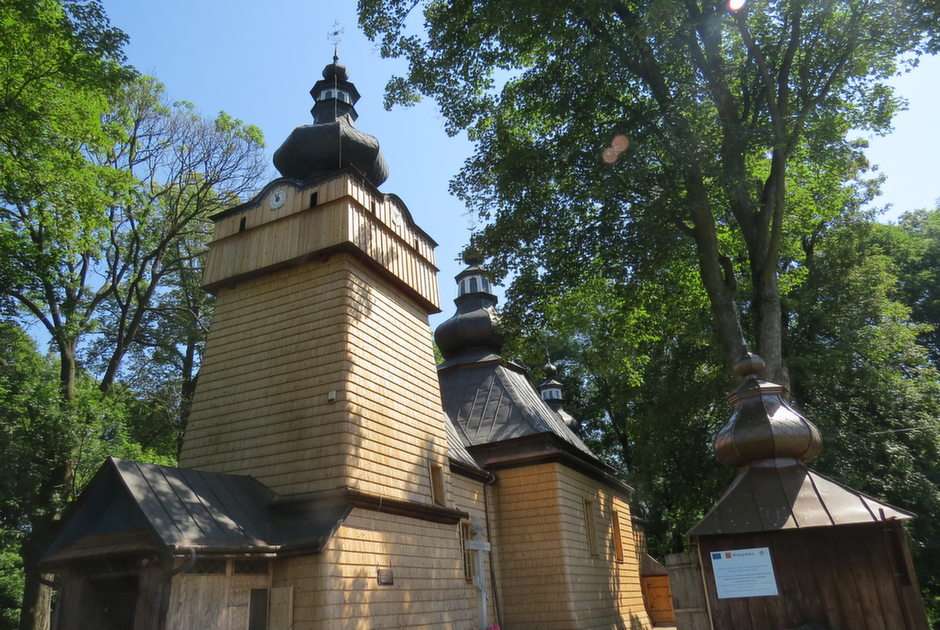 Cerkiew w Hańczowej puzzle online ze zdjęcia