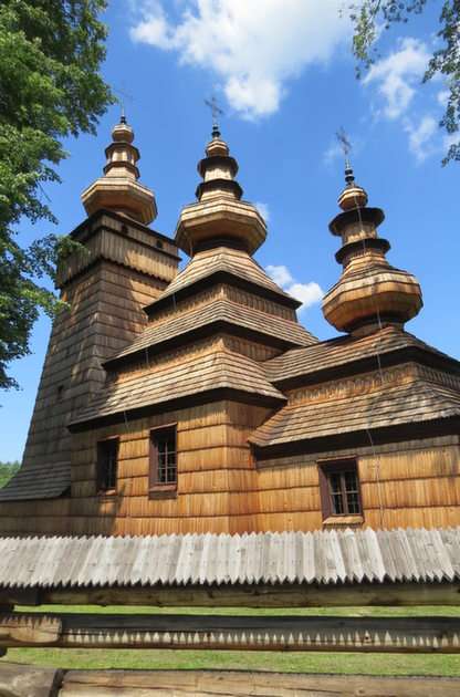 Cerkiew w Kwiatoniu puzzle online ze zdjęcia