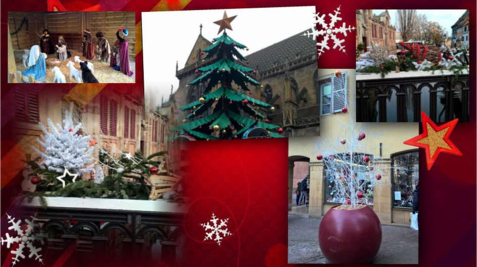 Weihnachtsmarkt w Colmar puzzle online ze zdjęcia