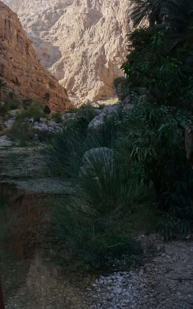 Wioska w górach Omanu puzzle