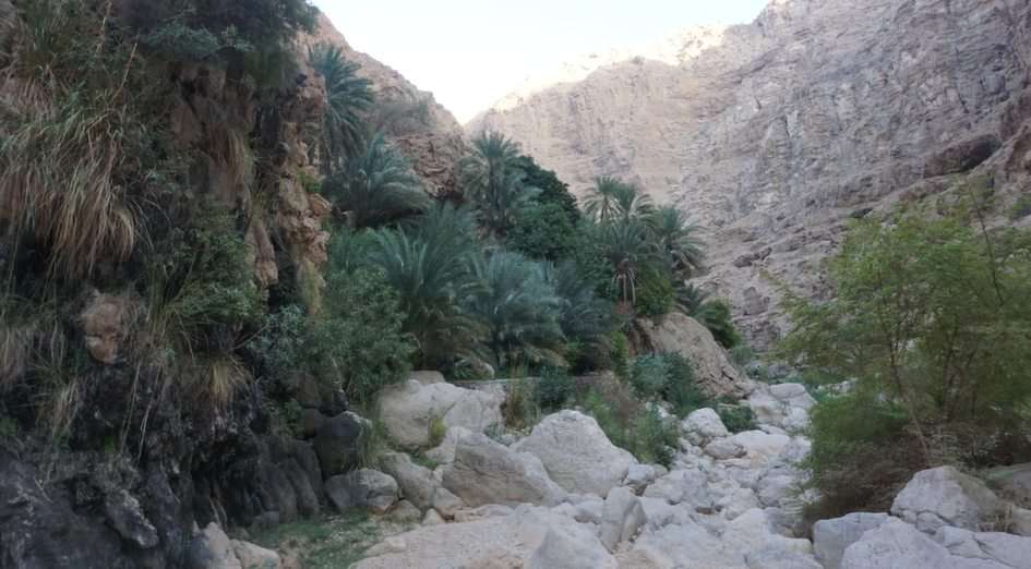 Góry w Omanie puzzle online ze zdjęcia