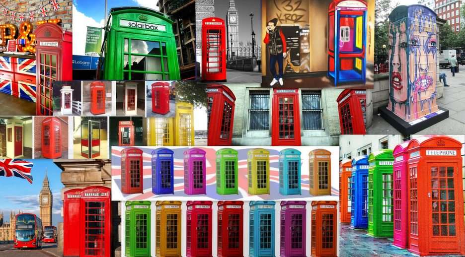 Londyn-budka puzzle online
