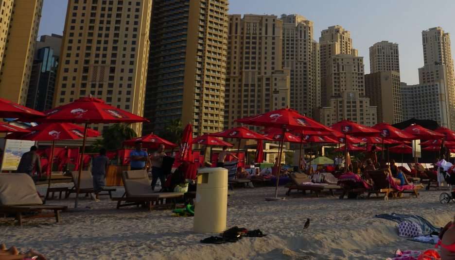 Plaża w Dubaju puzzle online