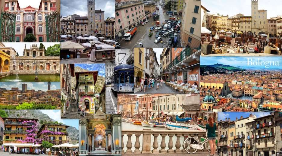 Włochy- Bologna puzzle ze zdjęcia