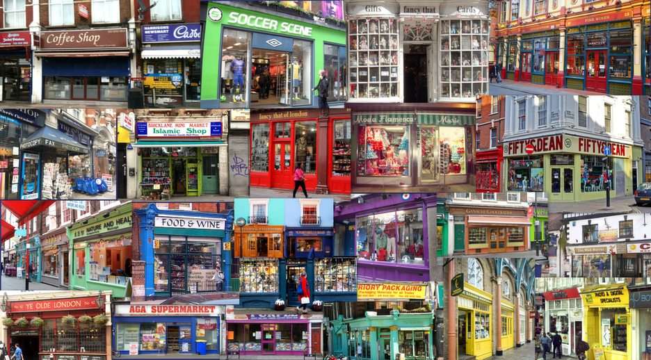 Londyn-sklepy puzzle