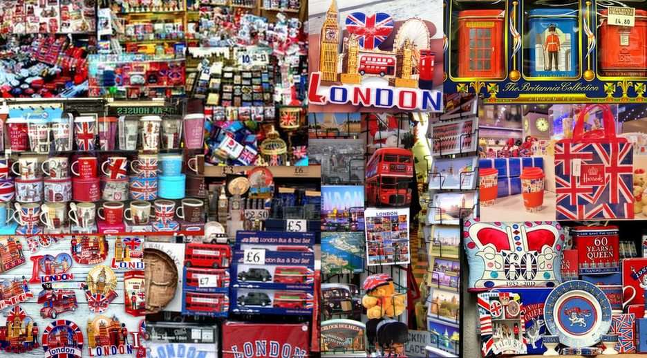 Londyn-pamiątki puzzle