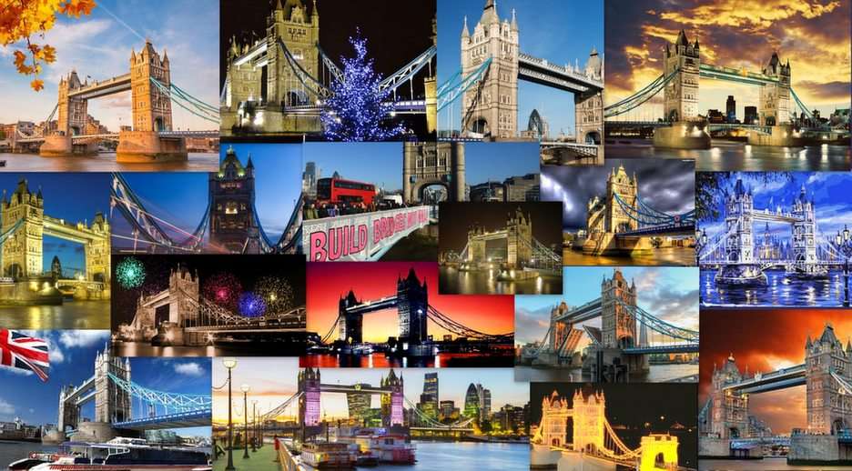 Londyn-tower bridge puzzle online