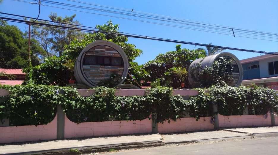 Kostaryka - "architektura" miejska puzzle ze zdjęcia