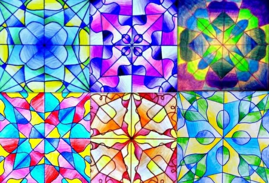kolorowo puzzle