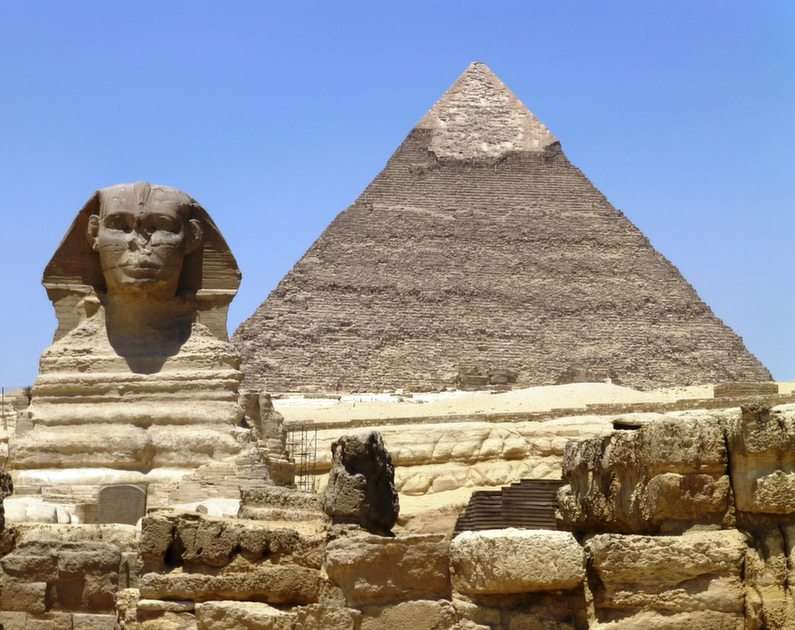 Starożytny Egipt Łatwy puzzle online ze zdjęcia