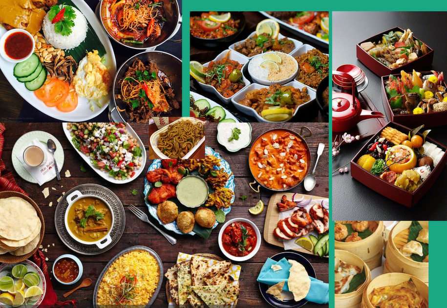 kuchnia orientalna puzzle online