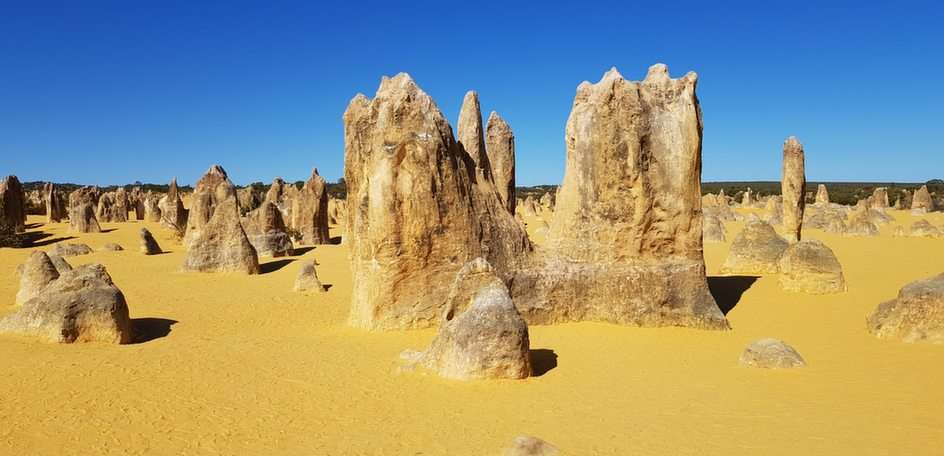 The Pinnacles, Australia Zachodnia puzzle online ze zdjęcia