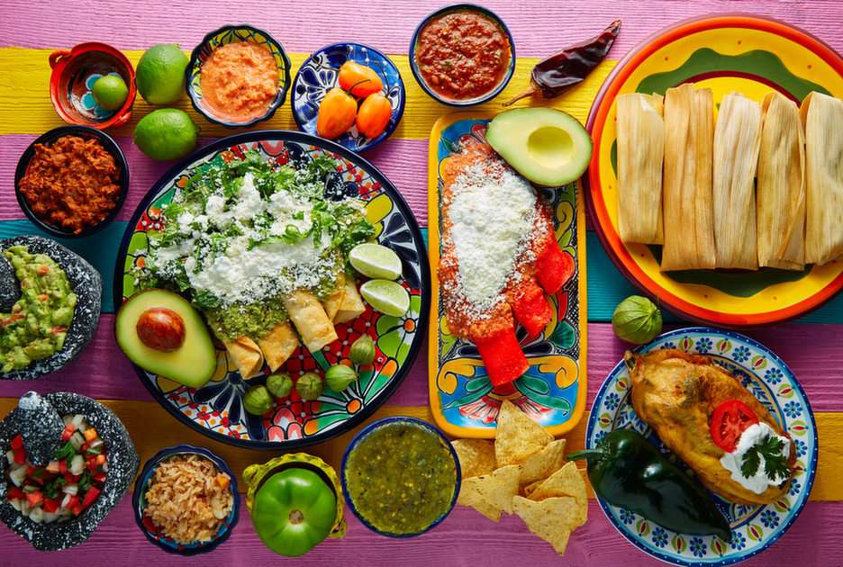 kuchnie świata :meksykańska puzzle online