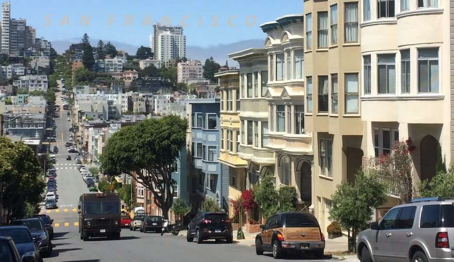 San Francisco puzzle online ze zdjęcia