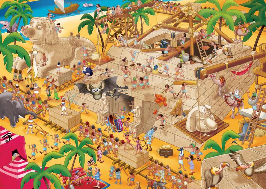 Egipt puzzle online