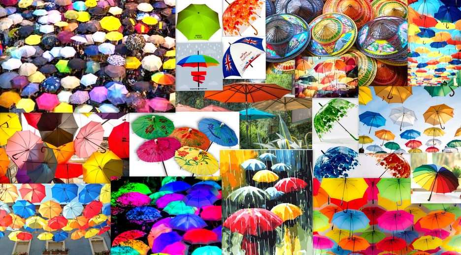 parasolki puzzle online ze zdjęcia