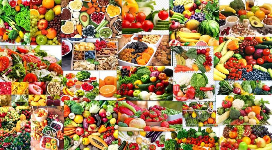 warzywa i owoce puzzle online