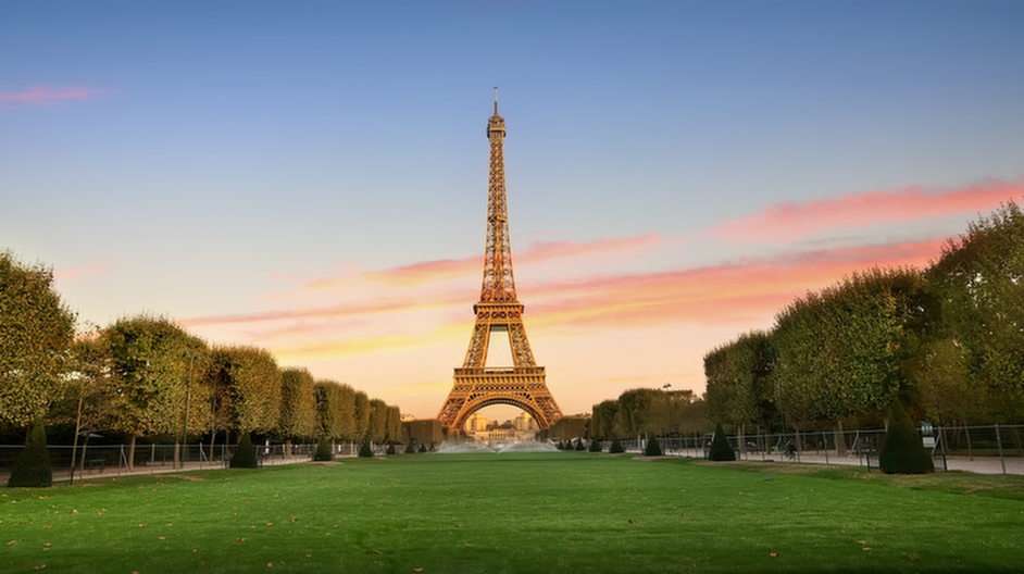 wieża Eiffela puzzle