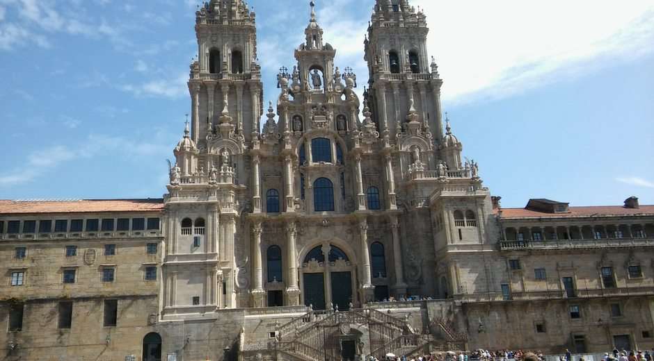 Santiago de Compostella katedra puzzle online