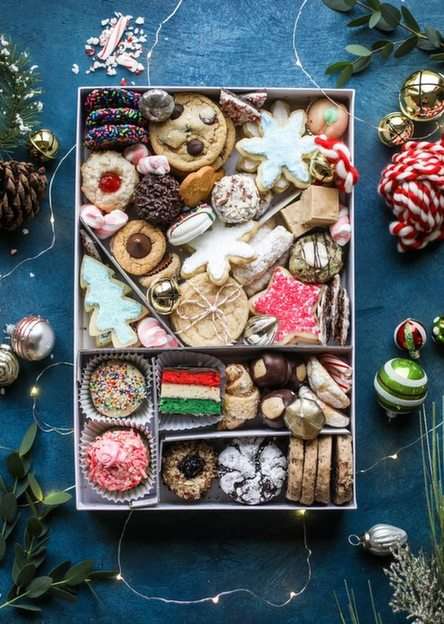 Christmas cookies puzzle online