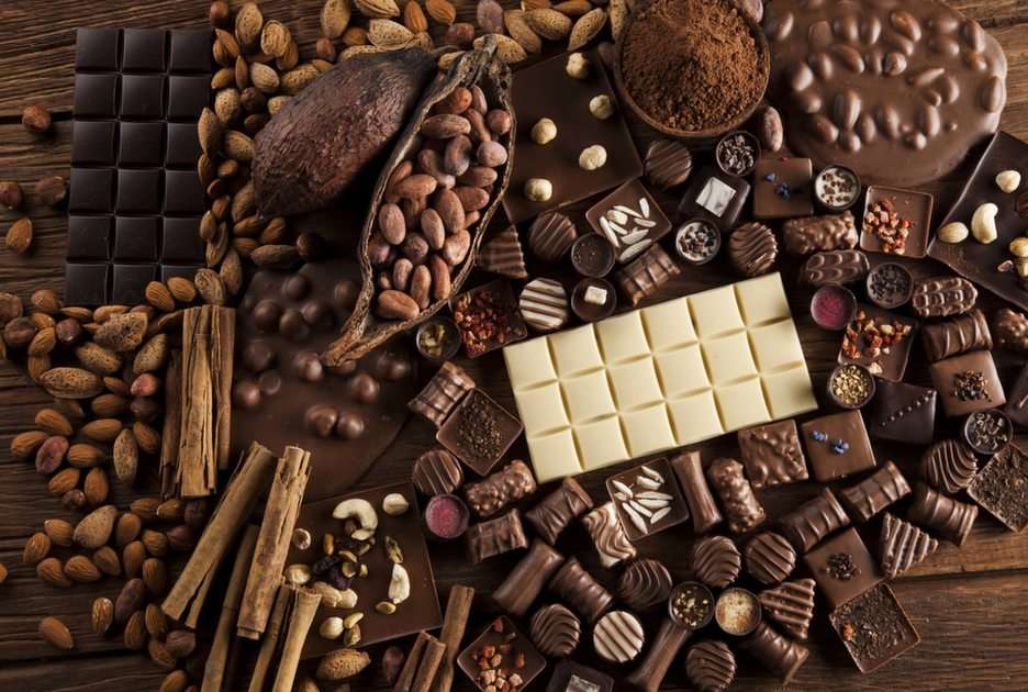 czekolada puzzle online ze zdjęcia