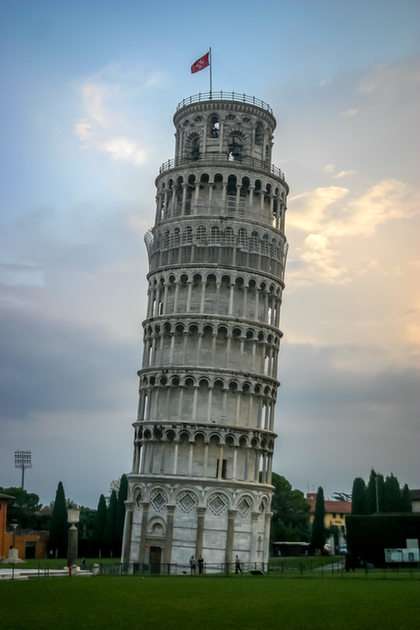 Krzywia wieża w Pizie puzzle online ze zdjęcia