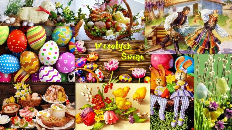 Wielkanoc puzzle online ze zdjęcia