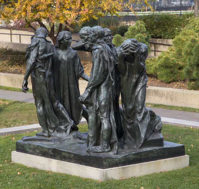 Rodin puzzle online ze zdjęcia