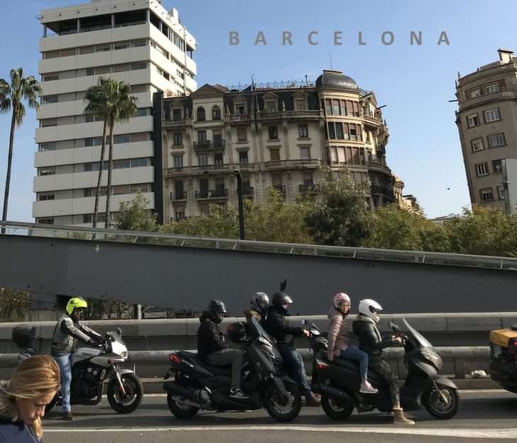 Barcelona puzzle online ze zdjęcia