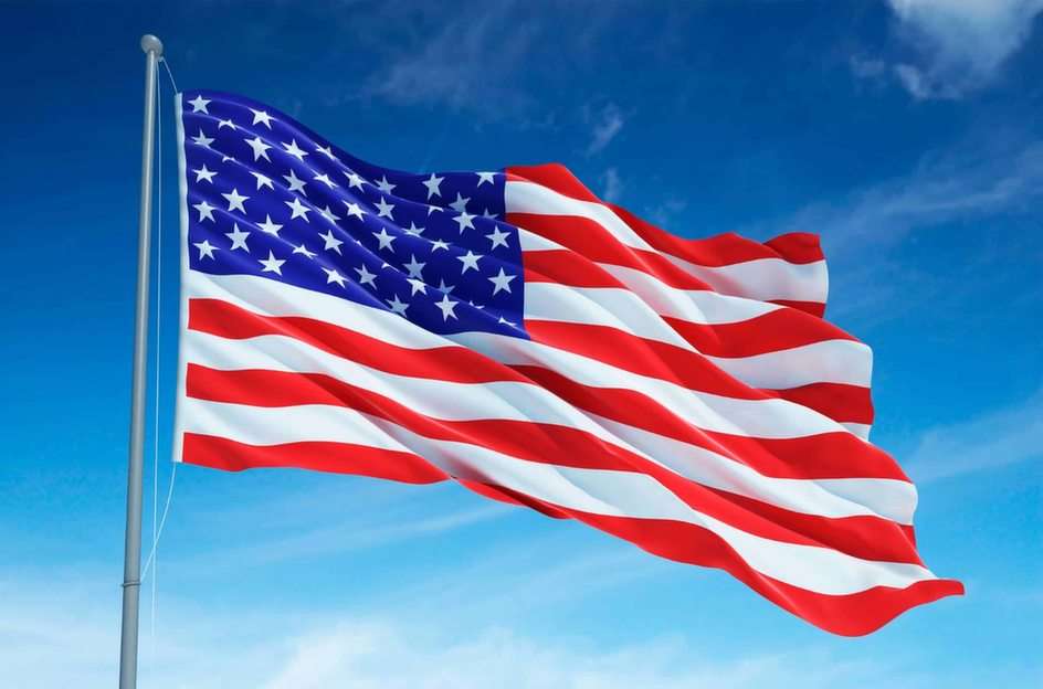 Flaga Ameryki puzzle online ze zdjęcia