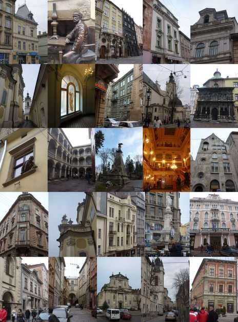 architektura Lwowa puzzle online ze zdjęcia