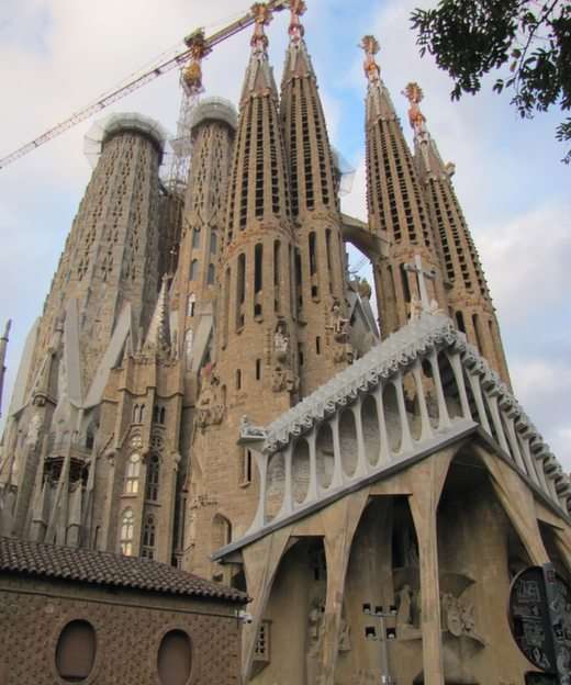 Sagrada Familia puzzle online ze zdjęcia