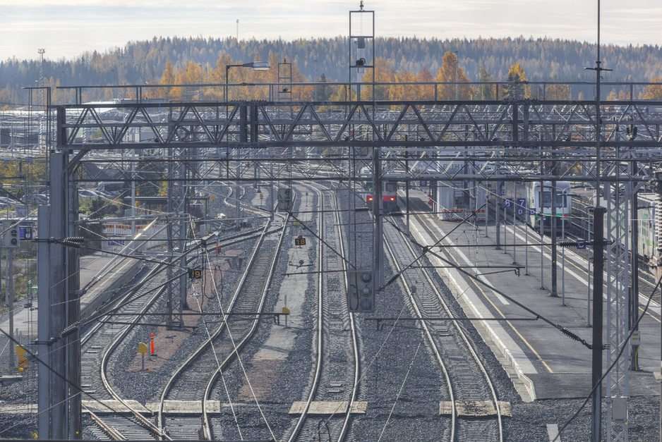 Kolej - Finlandia puzzle online ze zdjęcia
