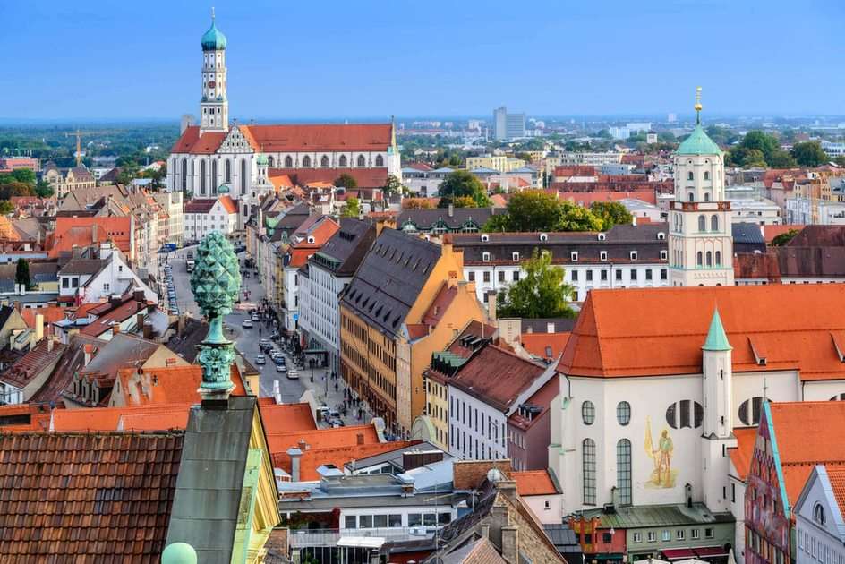 niemieckie miasto puzzle online ze zdjęcia
