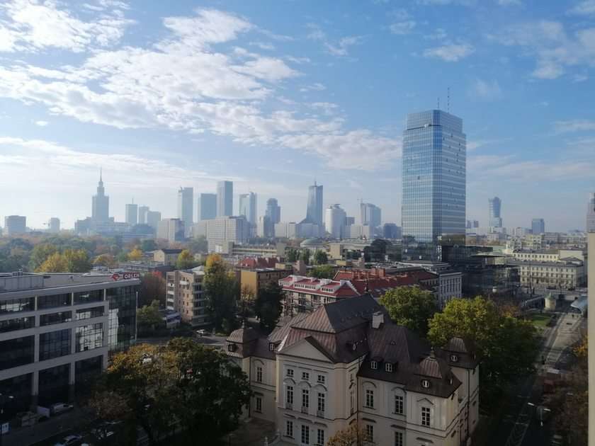 Panorama Warszawy puzzle online ze zdjęcia