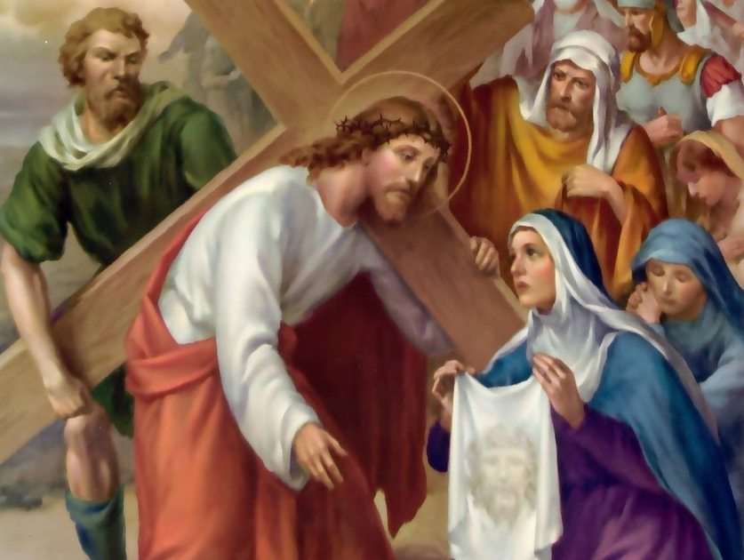 Jezus i Weronika puzzle online