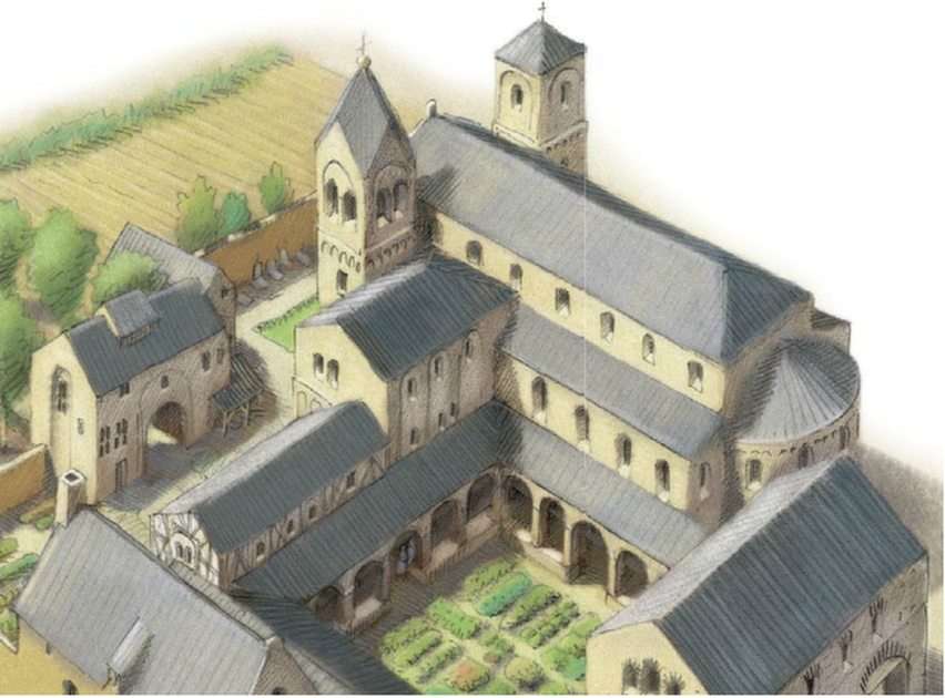 Klooster puzzle ze zdjęcia