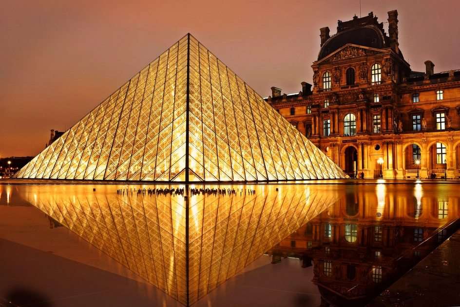 Słynny punkt orientacyjny w Paryżu puzzle online