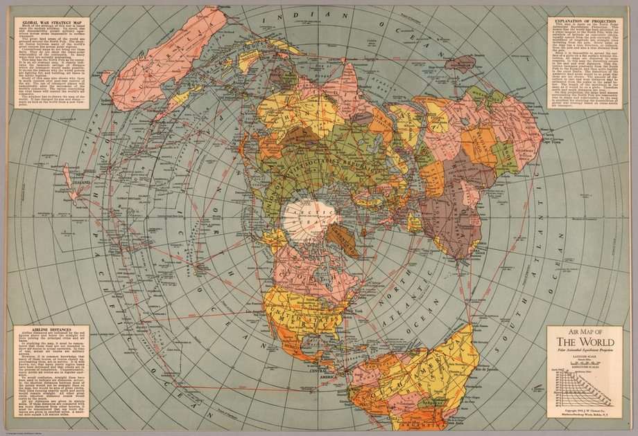 Płaska Ziemia puzzle online ze zdjęcia