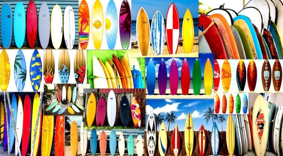 deska surfingowa puzzle online ze zdjęcia