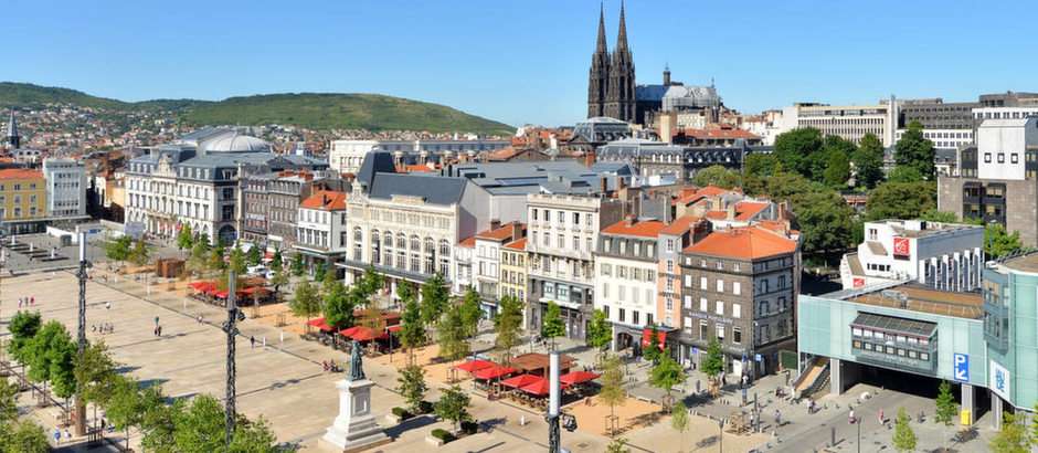 Clermont Ferrand puzzle online ze zdjęcia