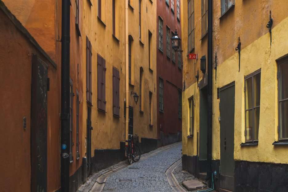 Gamla stan, Sztokholm, Szwecja puzzle online