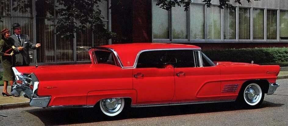 Lincoln Continental - 1958 puzzle online ze zdjęcia