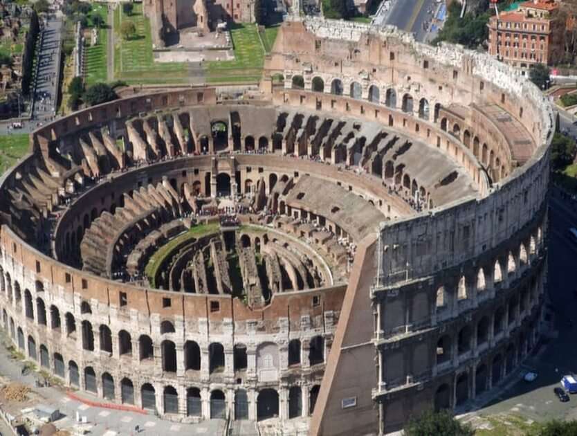 Koloseum rzymskie puzzle online ze zdjęcia