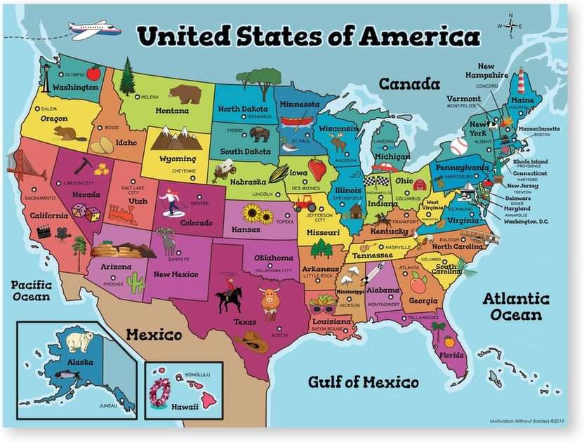 Historia Stanów Zjednoczonych puzzle online ze zdjęcia