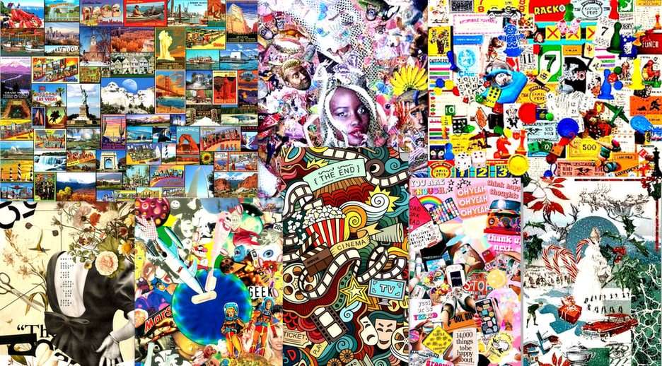 collage puzzle ze zdjęcia