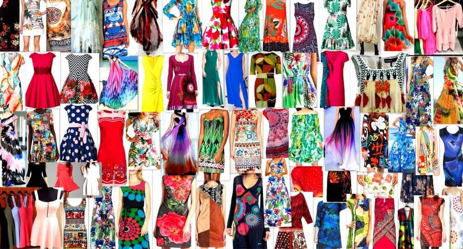 sukienki puzzle online ze zdjęcia